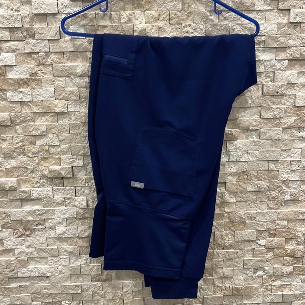 Figs Navy Zamora Maternity Jogger scrub bottoms